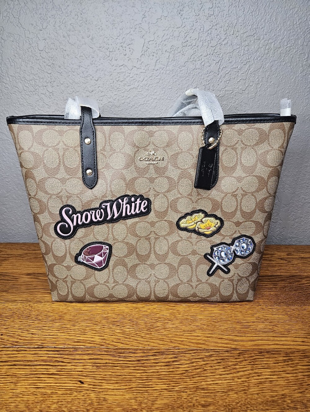 Coach x Disney Snow White City Tote